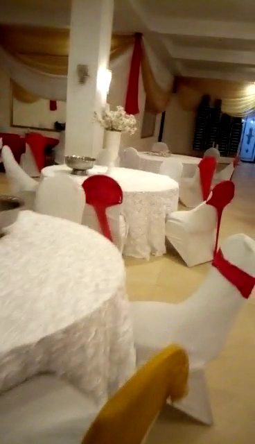 Metro Pavilion Event Hall interior - Benin City wedding hall